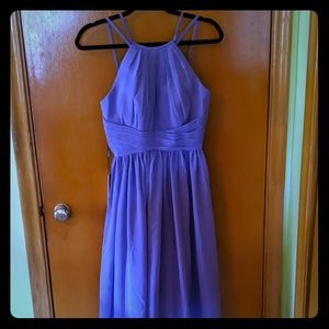 Floor length lavender dress 👗